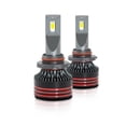 thumbnail image 1 of Ampoules LED A3 10-32V 60W 6000LM 6000K Kit de Conversion de Phare Haute Luminosité IP68Lot de 2, 1 of 9