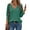 A-Dark Green, variant on Fall Blouses for Women V Neck Dressy Casual Shirts Loose Fit Long Sleeve Button Tops