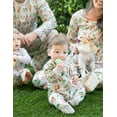 thumbnail image 2 of Leveret Kids Footed Cotton Pajama Rabbit 3-6 Month, 2 of 3