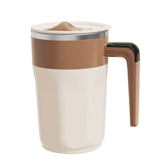 TIELUTT Self Stirring Coffee Mug Stir Coffee Mug Portable Mixing Mug Automatic Stirring Coffee Cups Teal Drinking Glasses Wooden Coffee Mug Set Vacuum Insulated Coffee Mug Ceramic Speckled Mug Mugs B