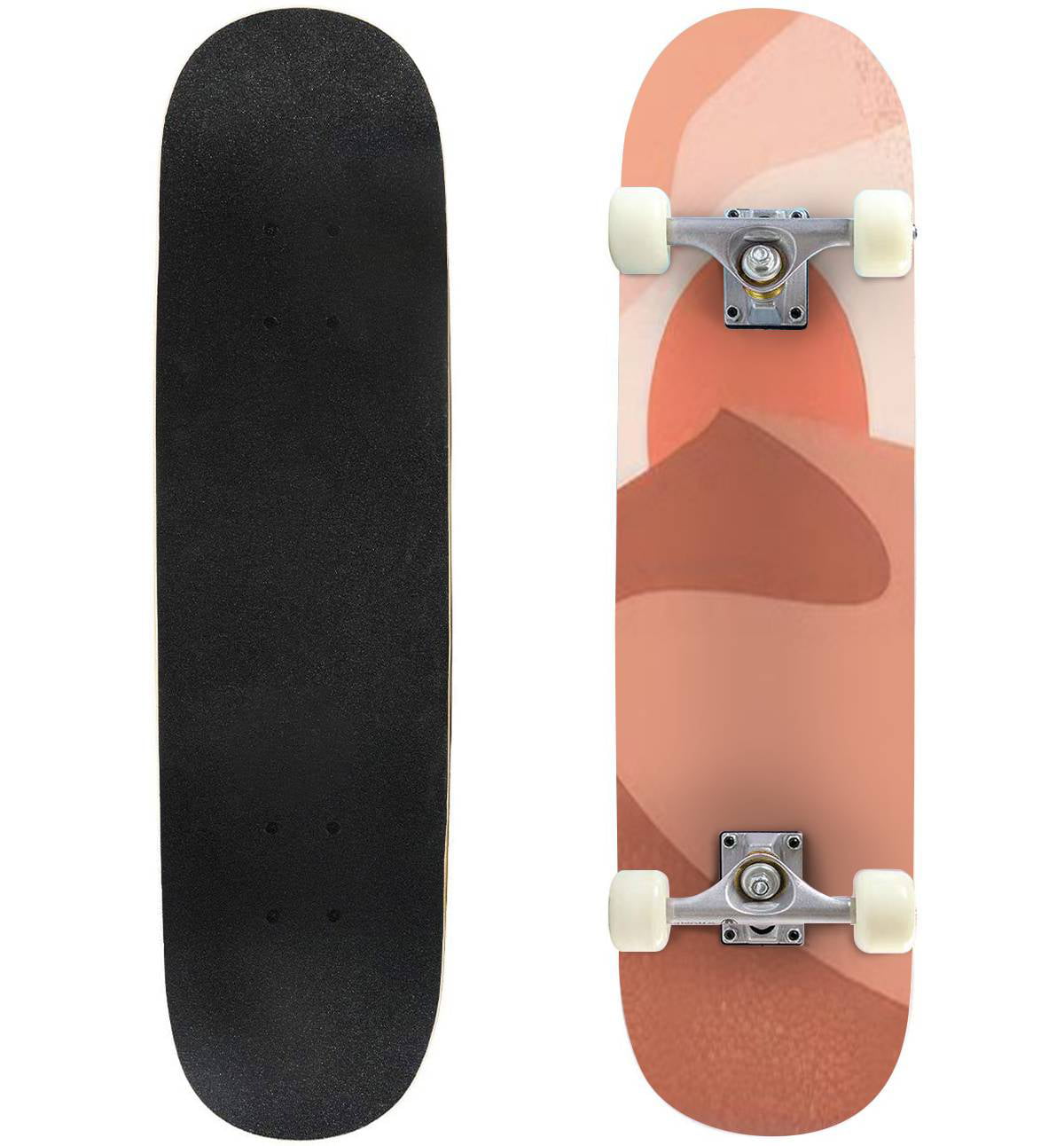 Fakultet Perforering nedbrydes Abstract contemporary aesthetic background with landscape desert sand  Outdoor Skateboard Longboards 31"x8" Pro Complete Skate Board Cruiser -  Walmart.com