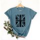 thumbnail image 4 of Camisetas de Verano de Manga Corta de las Mujeres Nuevo Suéter de Cuello de Tripulación, Top de Fiesta Impreso Casual para la Primavera, 4 of 4