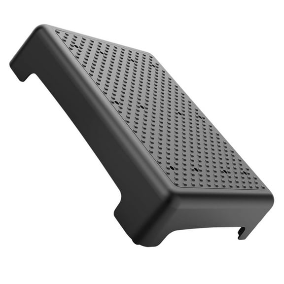 Luxshiny Nurstery Step Stools Step Stool Black Plastic Support For Climbing 1Set