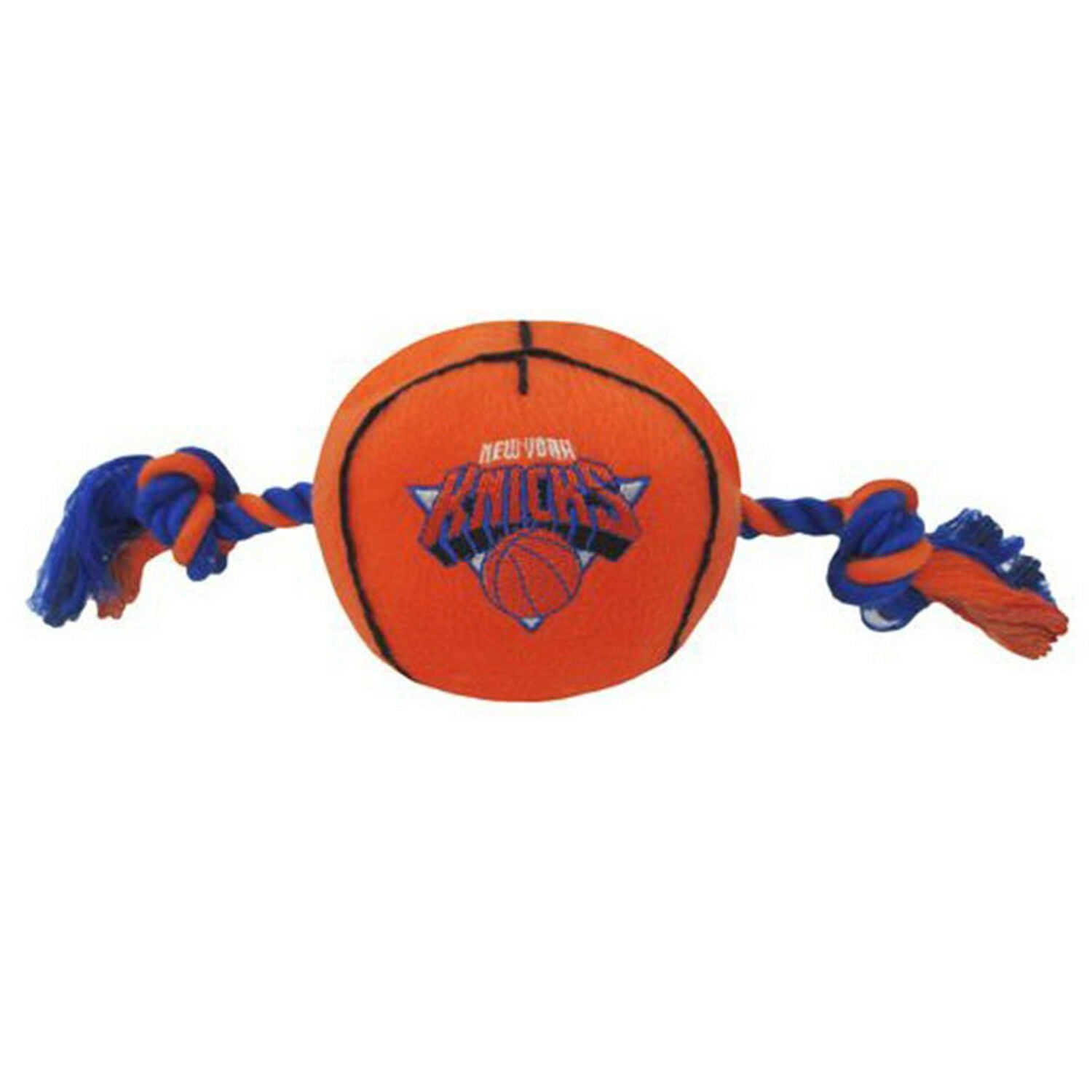 Pets First NBA New York Knicks Basketball Toy for DOGS & CATS
