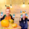 thumbnail image 3 of Guantes LED para niños adultos, guantes intermitentes con dedos luminosos LED de 6 patrones, 3 of 5