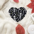 thumbnail image 6 of Car Fragrance Piece Four Pieces Of Fresh Air Lavender Smell Contains Lanyard Plastic Film Wrapped For The Bathroom Bed In The Car Room Dancing Skeleton Halloween Pattern Heart Shape, 6 of 8