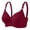 Wine, variant on Sngxgn Women's Lace Bra Full Figure Zoned-In S upport Bra(Blue,36)