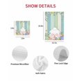 thumbnail image 7 of Cute Easter Bunny Kitchen Dish Towels for Drying Dishes Set of 4, Eucalyptus Leaves Colorful Eggs Wooden Waffle Weave Microfiber Hand Tea Bathroom Towels Quick Dry & Absorbent Towel 12x12, 7 of 7