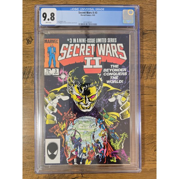 Secret Wars II #3 - CGC 9.8 Comic Book