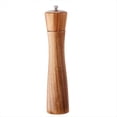 thumbnail image 1 of Molinillo de Pimienta o Sal de Madera de 10 Pulgadas de Alto, Elegante Molinillo de Pimienta de Madera con Rotor de Cerámica Ajustable., 1 of 5