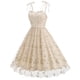 thumbnail image 3 of WILLBEST Vestidos de Algodon Vestido de Verano Vintage para Mujer, Tirantes de Verano, Bordado de Hojas, Malla, Corte A Mediana​​, 3 of 3