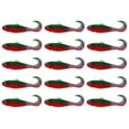 thumbnail image 2 of LShunze Soft Plastic Fishing Lures, 15Pcs 5.5CM/2G Paddle Tail Swimbaits for Bass Fishing, Bass Fishing Lure Swim Baits for Fishing Trout Redfish Freshwater Saltwater, 2 of 8