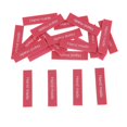 thumbnail image 2 of 20pcs Etiquetas de material cuero de La PU Etiquetas de Bricolaje Coser en Etiquetas para Bolsas de Decoración de Rosado, 2 of 6