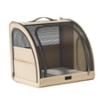 thumbnail image 1 of koolsoo Sac à Dos pour Chat, Sac de Transport pour Animaux de Compagnie, Sac de Voyage pour Randonnée, Beige, 1 of 9