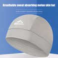 thumbnail image 2 of Gorra De Calavera Bicicleta Deportes Ciclismo Skull Cap Quick Dry Transpirable Running Bike Hat (gris claro), 2 of 4
