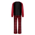 thumbnail image 4 of Conjuntos de pijamas navideños familiares a juego Grinch 2024, pijama de Grinch con parte superior y pantalones de pijama a cuadros, pijama de Grinch para niños y adultos para la familia, Hombres XL, 4 of 4