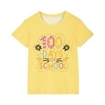 thumbnail image 2 of Xihbxyly Camiseta para Niño, Estampado "100 Días de Colegio", Cuello Redondo y Mangas Abullonadas, Tela Suave y Cómoda, Camisa Informal de Verano, Perfecta para La Escuela, Viajes y Uso Diario., 2 of 6