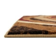 thumbnail image 5 of Unique Loom Cafe Collection Area Rug - Rosetta (10' x 14' Rectangle Beige/Brown), 5 of 5