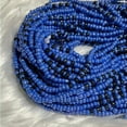 thumbnail image 3 of Blue  Navy waist beads tie on - 47 inches, 3 of 4