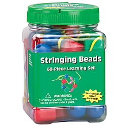 - Eureka™ Learning Tool Tubs, Stringing Beads, Pack Of 6