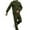 Army Green, variant on Men's Casual Solid Color Suit Set Comfortable Relaxed Fit for Daily Wear and Outdoor Activities in Spring Autumn Winter Seasons Army Green,XL