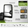 thumbnail image 2 of Espejo de remolque Siziom para Chevy Silverado/GMC Sierra 2500HD 3500HD, 2 of 9