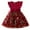 Red, variant on Suilloe Toddler Girls Dresses Fly Sleeve Floral Embroidered Mesh Splicing Tutu Dress Kids Girls Spring Summer Birthday Party Princess Dresses6 -12 Months