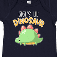 thumbnail image 4 of Inktastic Gigi's Lil' Dinosaur with Cute Stegosaurus Boys or Girls Baby Bodysuit, 4 of 5