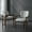 White, variant on Modern King Louis Style Rubber Wood Arm Chairs / Sturdy Dining Seating for All - Sized Users