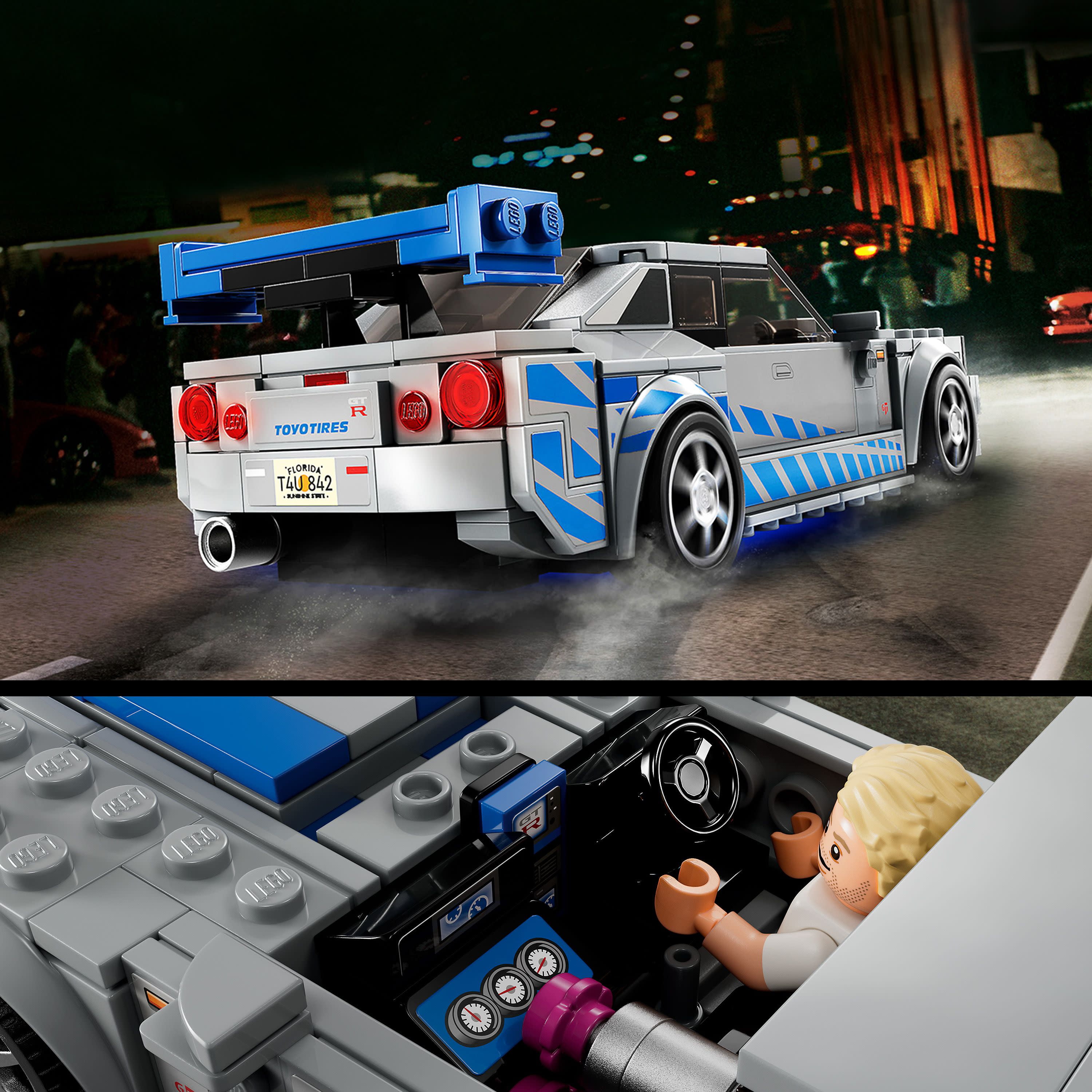 LEGO 76917 Nissan Skyline GT-R (R34) 2 Fast 2 Furious - LEGO Speed Cha  Condition Nouveau.