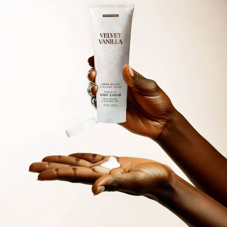 Scent Theory, Hand and Body Cream, 8 oz, Velvet Vanilla - Walmart.com