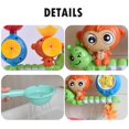 thumbnail image 2 of Juguete de baño para niños, juego de agua, ducha, aspersor, succión de pared, juego educativo, 2 of 2