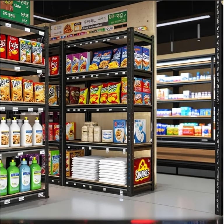 Wakefit 5-Tier Heavy Duty Metal Shelving Unit, 2000 lbs photo 6