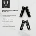 thumbnail image 3 of Viski Heavyweight Wine Bottle Foil Cutter and Foil Remover, Gunmetal Black, 3 of 6