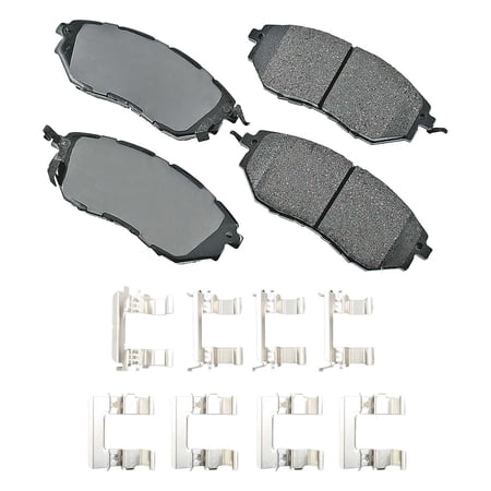 Akebono PRO-ACT Ultra-Premium Brake Pad Set  Ceramic