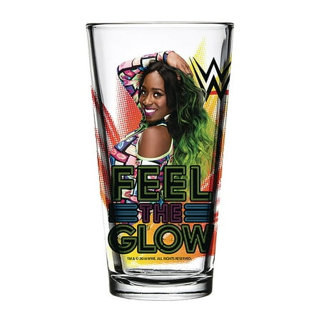 Official WWE Authentic Naomi 2018 Toon Tumbler Pint Glass Clear