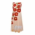 thumbnail image 5 of EGNMCR Robes d'Été Femmes Tendance 2024 Mode Femmes Décontracté Col Carré Robes Imprimées Été Robe Sans Manches à Enfiler, 5 of 5
