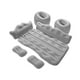 thumbnail image 4 of Colchón de aire inflable portátil para coche con bomba de aire, diseño ergonómico, colchón de Camping SUV para habitaciones de invitados, resistente Gris, 4 of 8