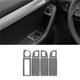 thumbnail image 2 of Pegatina decorativa de fibra para panel de interruptor de elevación de ventana de coche para A7 2015-2020 Accesorios, 2 of 5