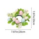 thumbnail image 3 of Corona de Pascua con huevos simulados | Decoración colgante de primavera para puerta | Guirnalda de hojas y frutas de PVC para decoración del hogar, fiestas o bodas., 3 of 6