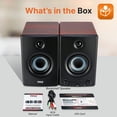 thumbnail image 2 of Pyle Active Bookshelf Speaker with Bluetooth., 2 of 8