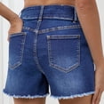 thumbnail image 5 of Summer Denim Hot Shorts Women High Waist Loose Comfy Pants Summer Casual Fashion Daily Jeans with Pockets, 5 of 5
