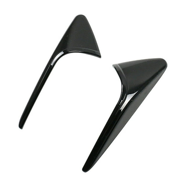 For Tesla New Model 3 Highland 2024 Side Camera Cover Lens Protector Black White Red Shiny Matte Carbon Fiber Pattern