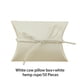 thumbnail image 3 of Kearding 50 Uds. Funda de almohada de papel caja de regalo boda para almacenamiento de dulces cajas de bolsas joyería manualidades regalo Cuerda Blanca/Blanca, 3 of 6