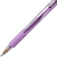 thumbnail image 4 of Bolígrafo de gel Pentel Sunburst metálico con punta de 0,8 mm, tinta violeta x12, 4 of 6