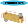 thumbnail image 5 of Adjustable Ruler Stop Block Aluminum Ruler Stop Ruler Positioning Block for Stable Positioning & Marking in Carpentry, 5 of 15