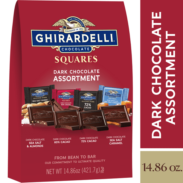 Ghirardelli Dark Chocolate Squares Assortment 14.86 oz.