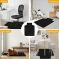 thumbnail image 4 of Office Chair Mat for Carpet, 36” x 48” Carpet Protector Mat, Dinosam Sturdy Carpet Chair Mat for Office Table Chair Mat, Home and Gaming Floor, Black, 4 of 6