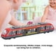 thumbnail image 4 of Niños Educativos Aleacíón Tren Modelo Coche Juguete de Cumpeados Niños Simulaciónos Conexión Duradera Apelación Diversión Cultivar Inteligencia Rojo Azul Edad 3+, 4 of 7