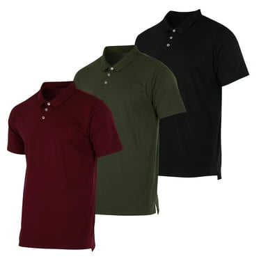 Essentials 3/4 Sleeve Polo Men main image 1